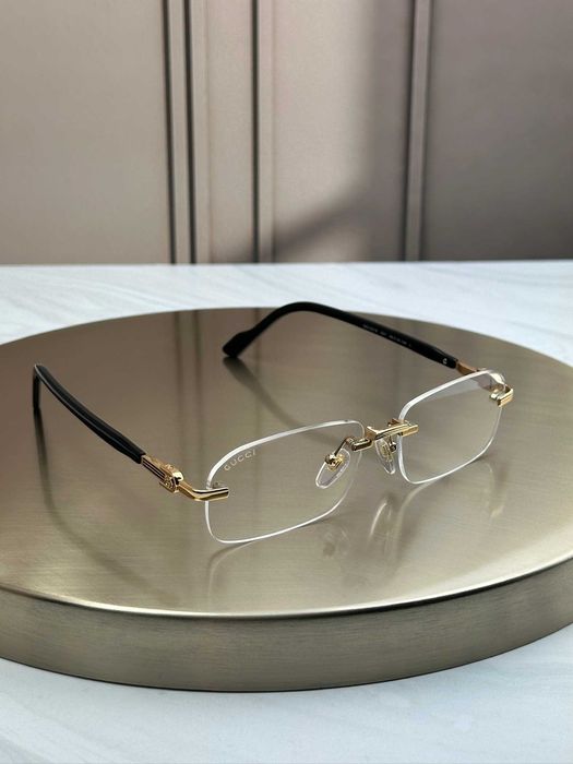 Окуляри Gucci GG1221O 001 Gold Rectangular