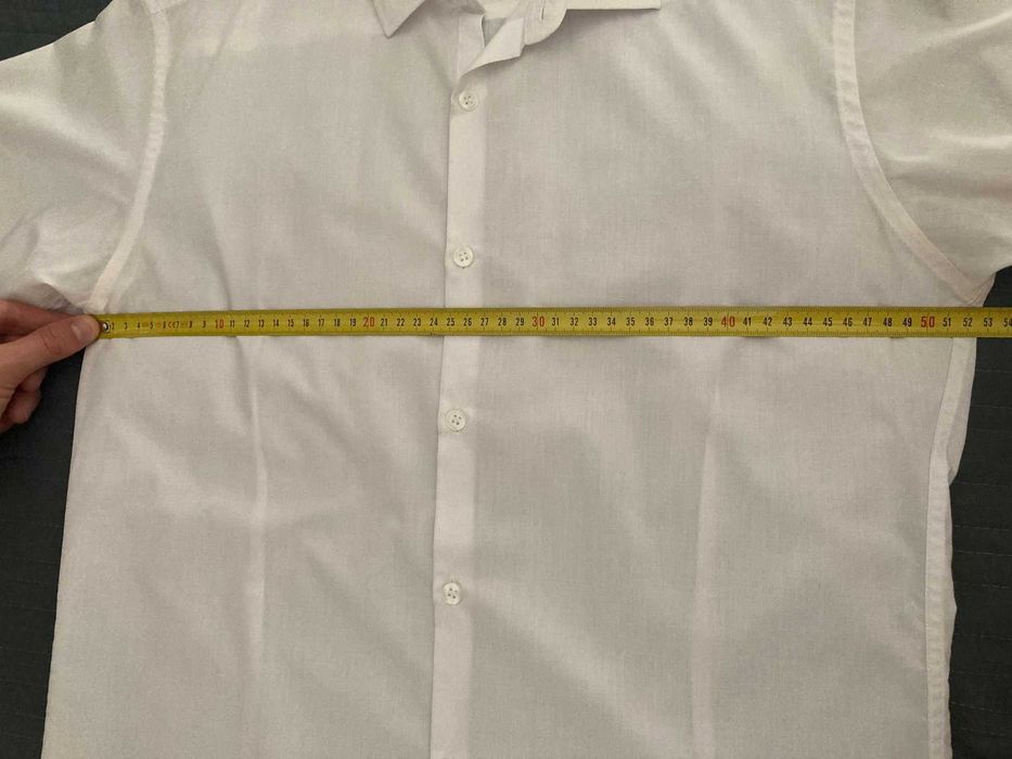 Camisa branca Slim Fit para fato
