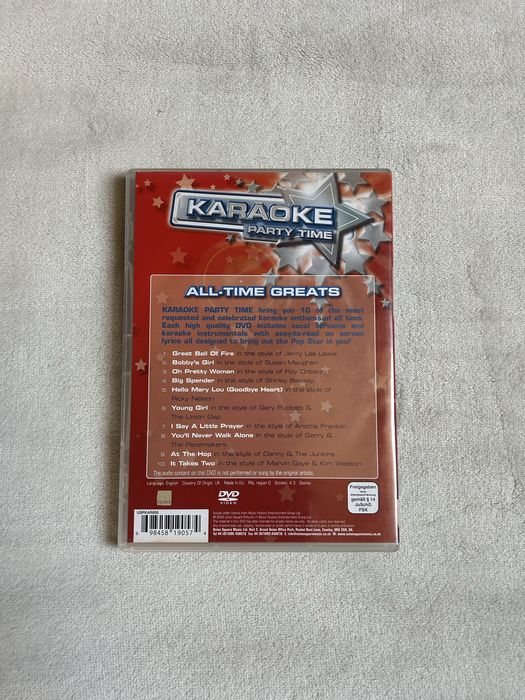 Karaoke Party Time płyta cd dvd Hity