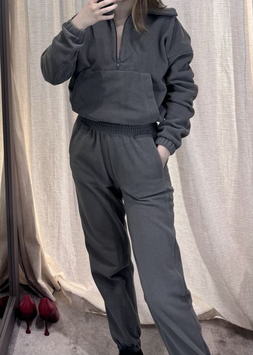 Флісовий костюм K.s.girls_ графітовий, розмір S