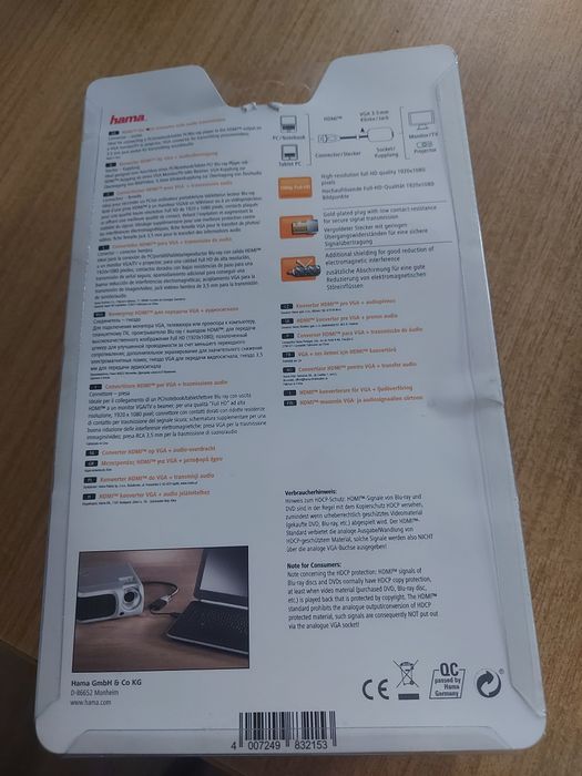 Konwerter Hdmi nowy