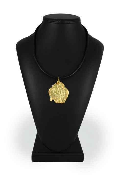 Mastif neapolitański naszyjnik pozłocony Art-Dog