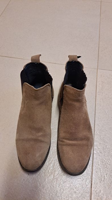 Botas camurça Tam 37 e 38