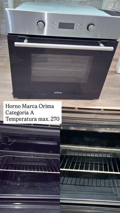 Forno orima temperatura max 270