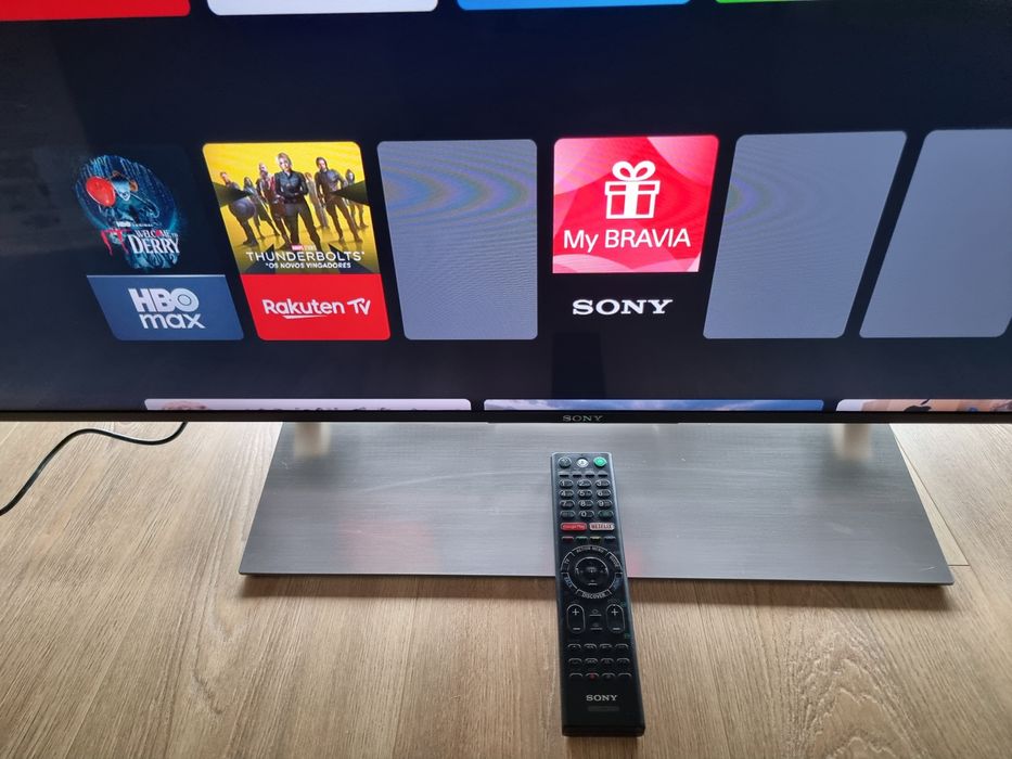 TV Sony Bravia 55 KD55XE9005 4K HDR – Estado Impecável, Caixa e Coman