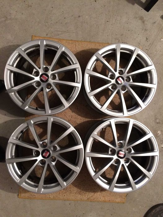 Felgi aluminiowe 17'' Oryginalne Audi VW Skoda Seat 7,5x17 5x112 jak nowe