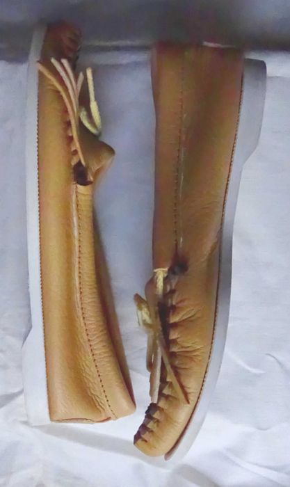 Женские кожаные мокасины"Minnetonka"(Made in Dominican Republic)