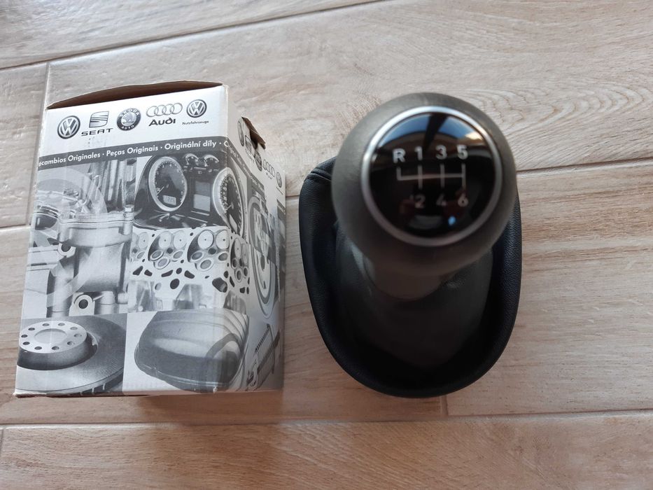 gałka zmiany biegów, mieszek - oryginał Seat, do Seat Leon 2 1P lift