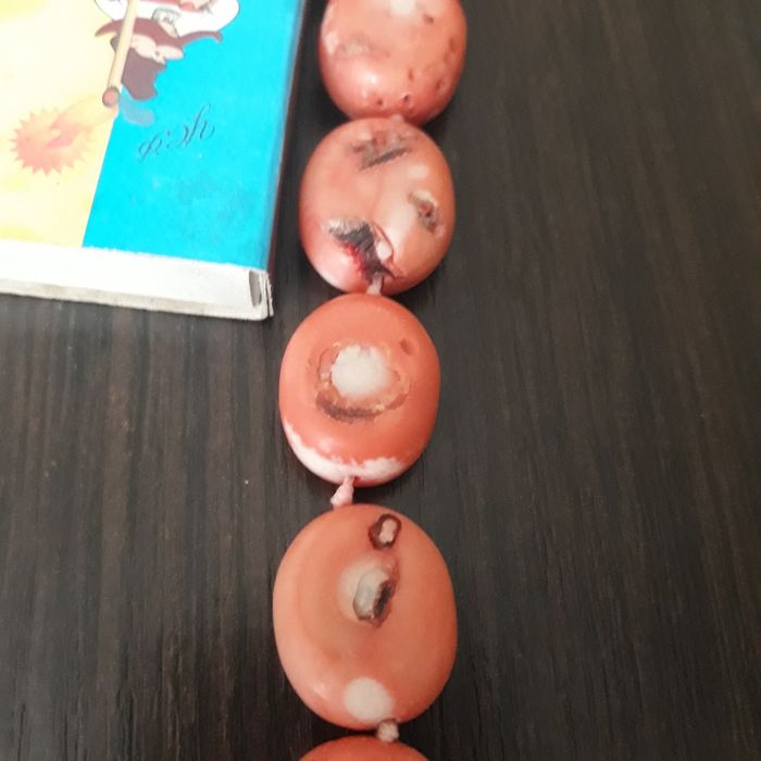 Коралловые бусы жемчуг