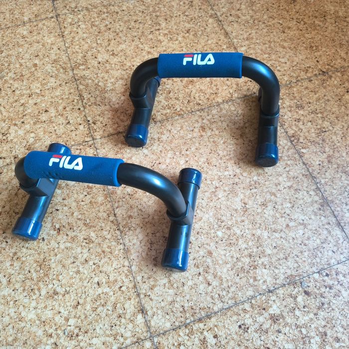Pegas / Suportes para flexões FILA (Push Up Bars) — Em excelente estado
