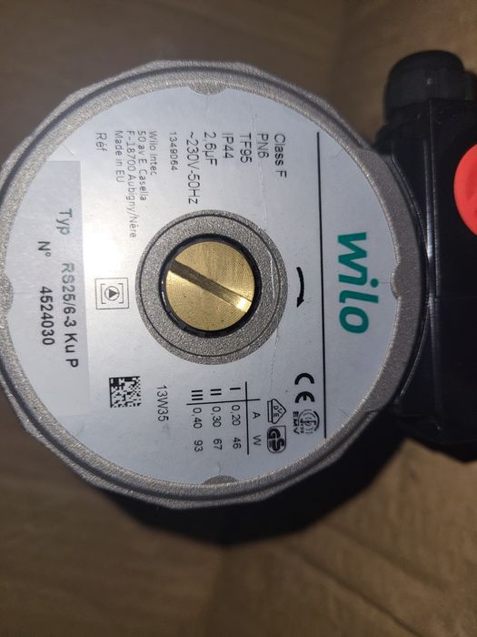 Pompa C.O. Wilo TyP RS25/6-3 Ku P