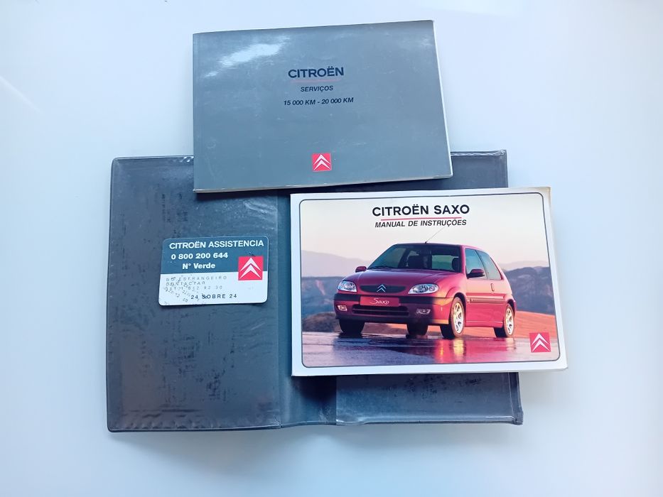 Manuais Livros Citroen Saxo