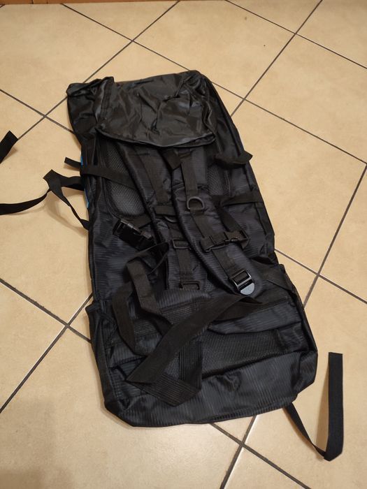 Nowy niebieski plecak turystyczny 90 L