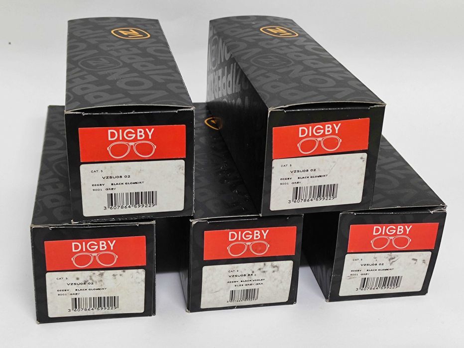 Lote de 5 óculos de sol Von Zipper, novos em caixa, originais