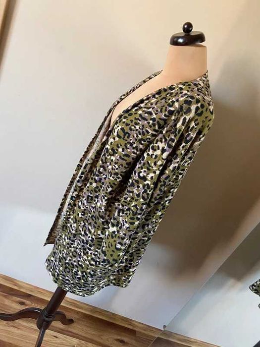 Panterkowa centki kolor khaki panterka xxxl 44 46 +size vero moda