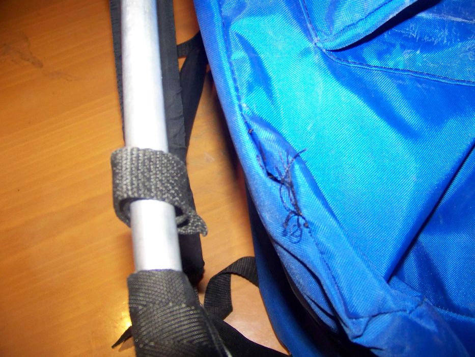 mochila de campismo em bom estado