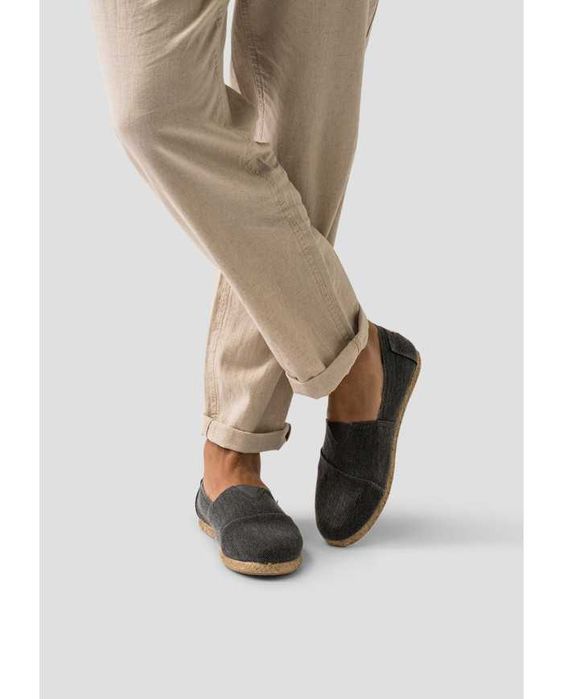 PAEZ Espadrilles______ PAEZ Alpargatas Classic Essentiel______ cor charcoal novos na caixa