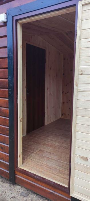 Дачний, садовий дім. Дерев'яний будиночок. 6х3м.