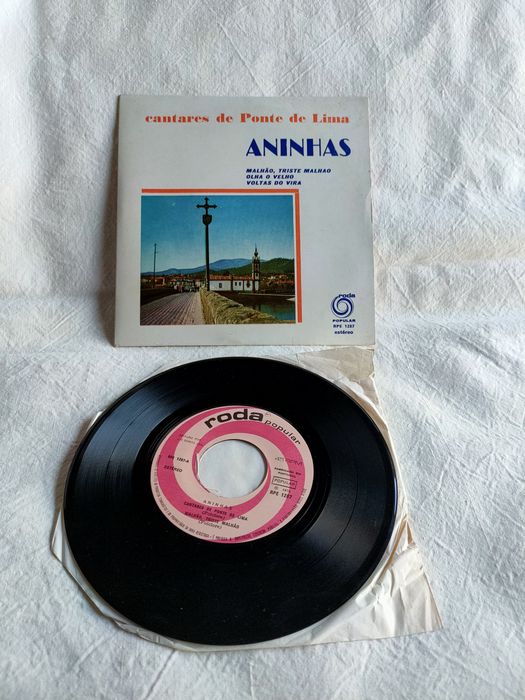 Disco Vinil Single Cantares de Ponte de Lima