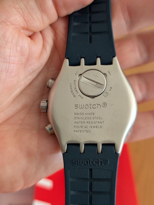 Swatch Irony BLUE GRID (YVS454) stan bdb