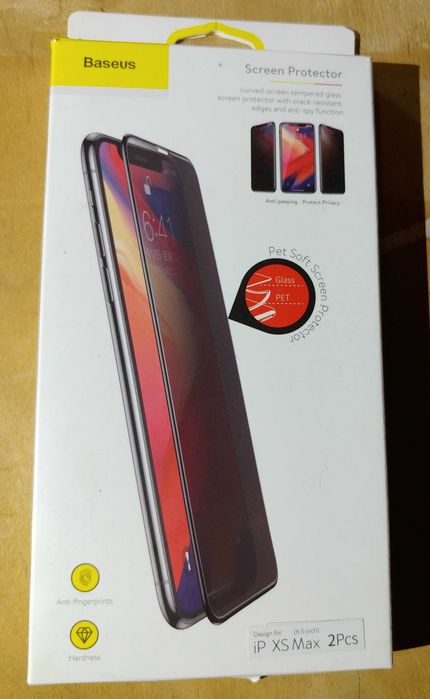 Защитное Стекло iPhone XS Max/11 Pro Max, Baseus (SGAPIPH65-CTG01)