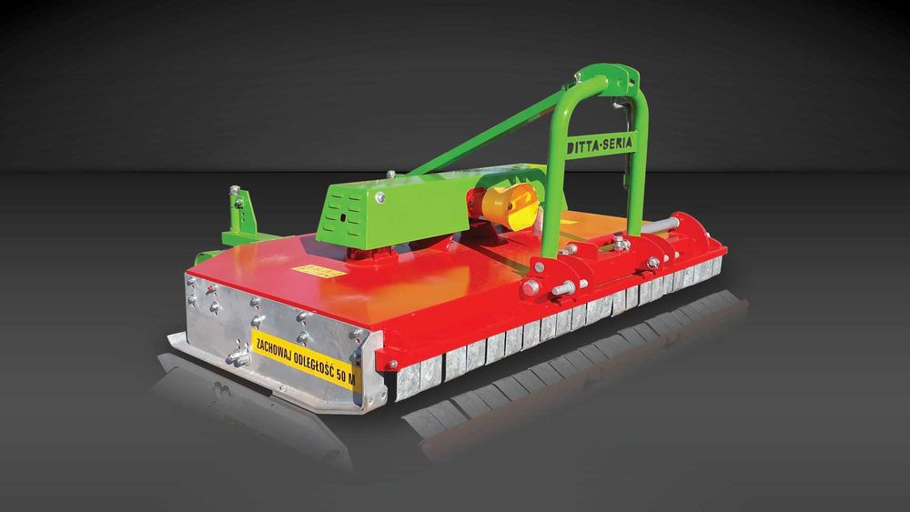 Kosiarko-rozdrabniacz, kosiarka sadownicza KRB-180 Ditta-seria 1,8 - A tool used in landscaping, showcasing precision and efficiency in outdoor maintenance.