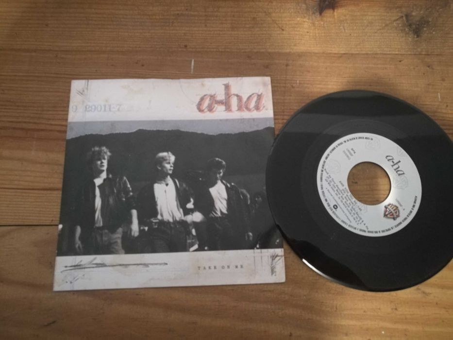 A-HA - Take On Me (Edição Portuguesa - 1986) SINGLE