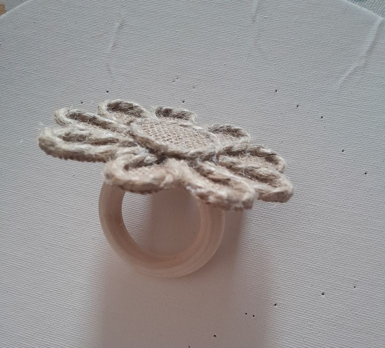 Individual mais argola de guardanapos