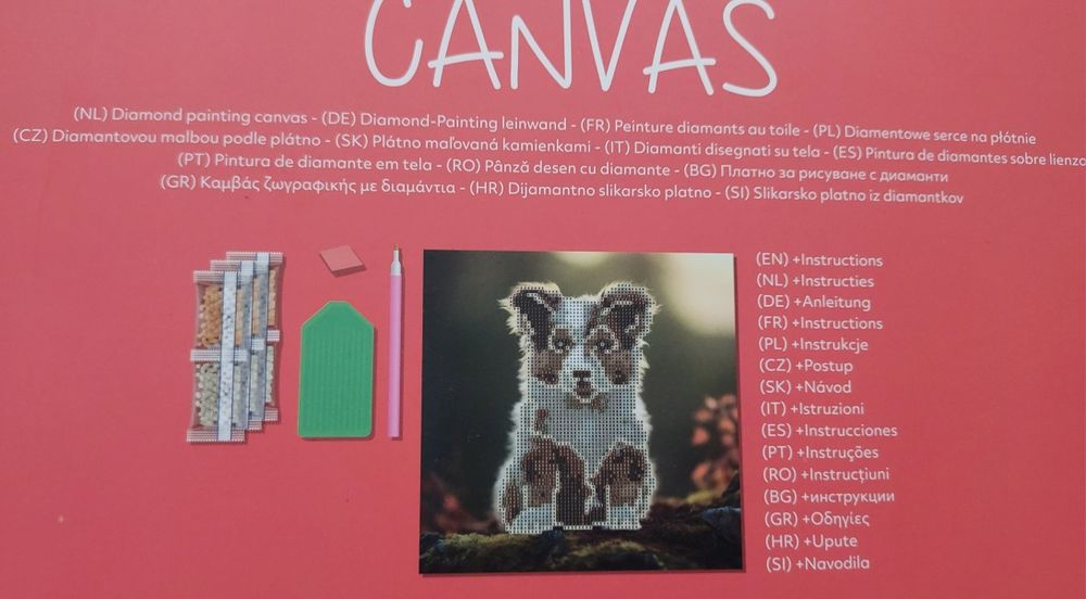 Diamentowe malowanie nowy zestaw