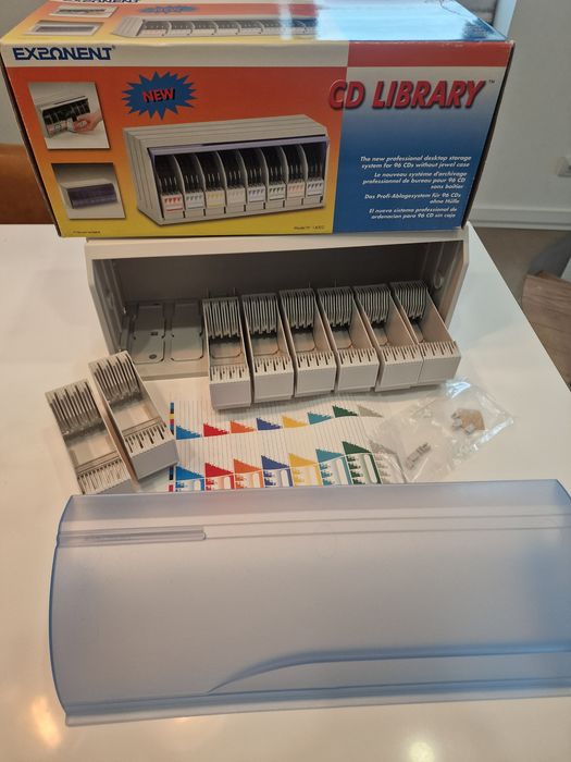 Caixa CDs & DVDs armazenamento