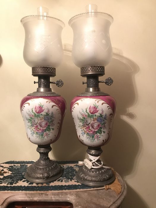 Porcelana Francesa com apliques de luz