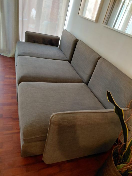 Sofá de sala por módulos