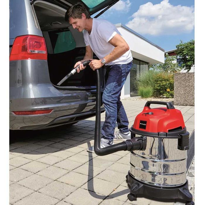 Пилосос будівельний Einhell порохотяг 1750Вт 20л Пылесос строительный