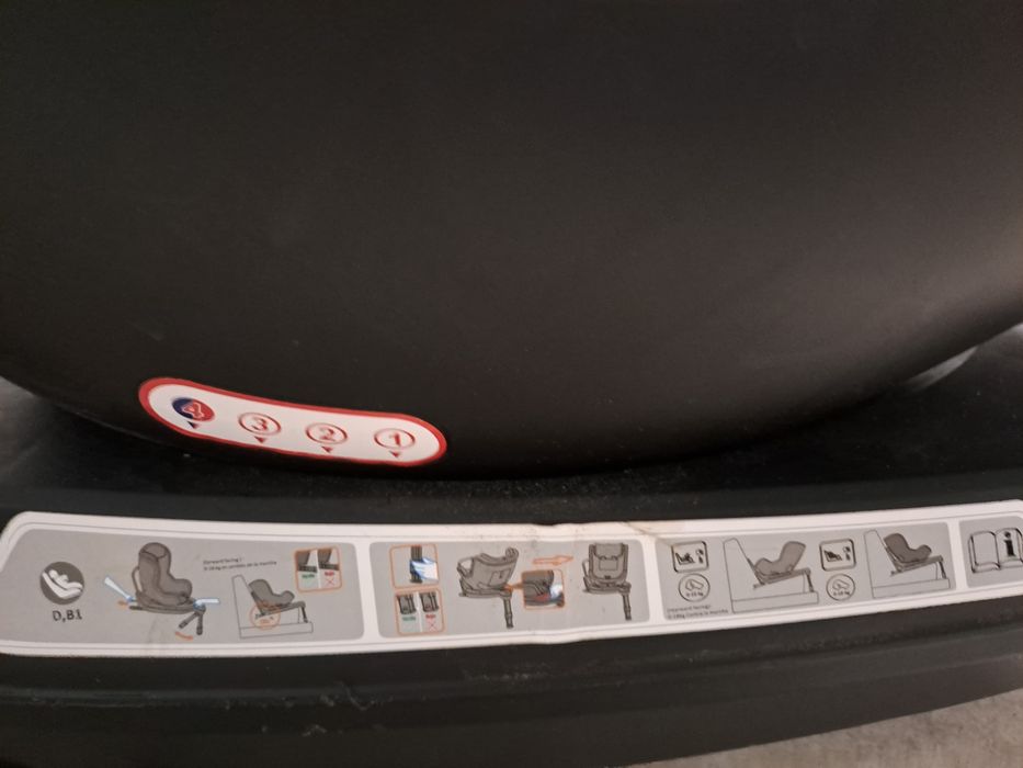 Cadeira auto de bebe-Ms cadeira auto swivel 360 rotative isofix