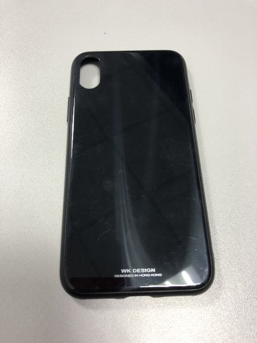 Чехол бампер для Apple iPhone X - черный - wk design