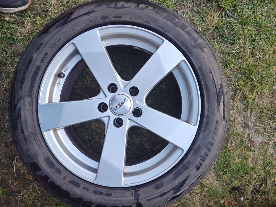 Alufelgi z oponami letnimi 225 55 r. 17