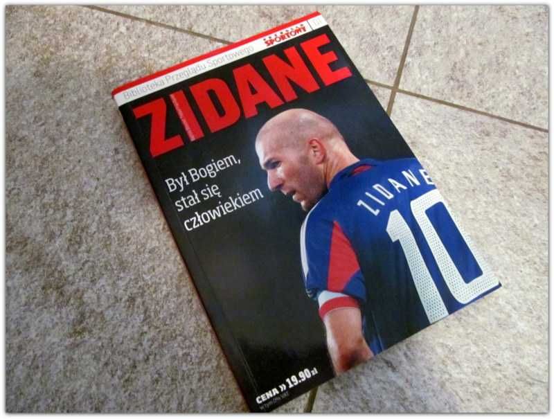 Książka Zidane Był Bogiem, stał się człowiekiem Biblioteka Przeglądu