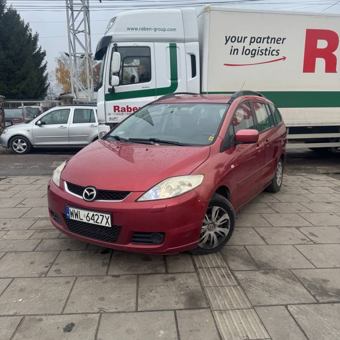 Na sprzedaż Mazda 5 1.8 LPG/7 osobowa/hak/długie opłaty/zamiana