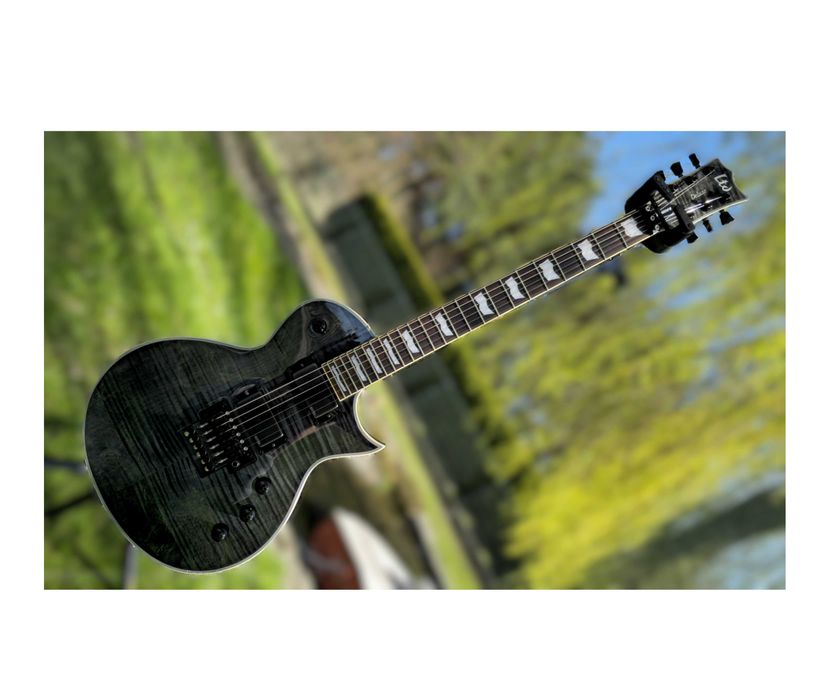 Gitara elektryczna ESP LTD EC-1001 Floyd Rose EMG See Thru Black