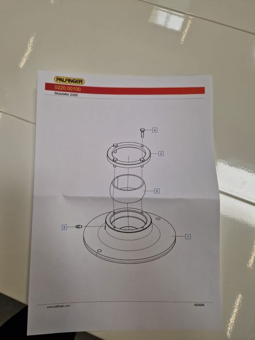 Podpory stopy hydrauliczne palfinger hds koparka dzwig nowe