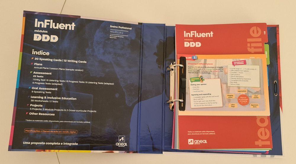 Dossier professor completo. Influent. Novo