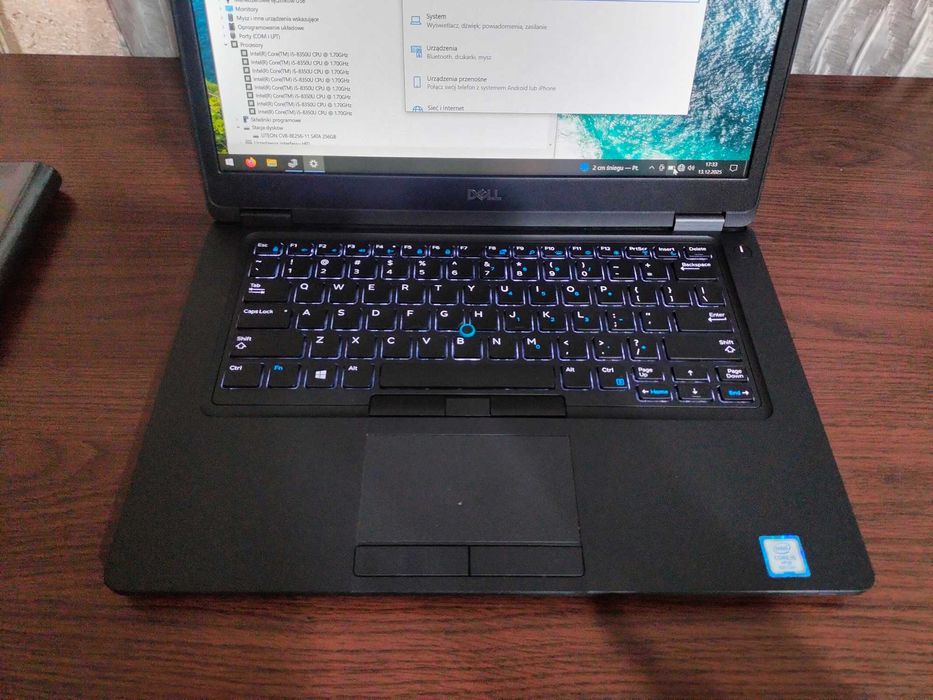 Dell Latitude 5490 i5-8350u, 16GB RAM,256GB SSD, IntelHD, LTE 4G,Win10