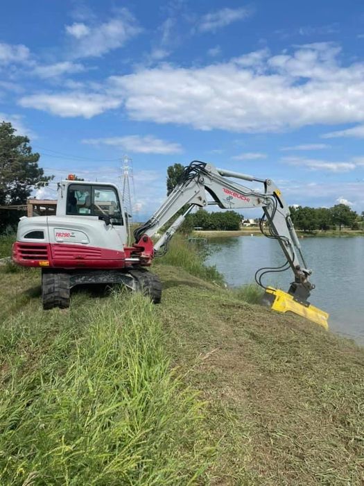 Mulczer hydrauliczny do koparki, koparko ładowarki, ładowarki GHEDINI