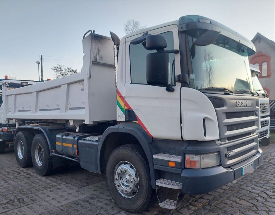Scania SCANIA P380 8x4 wywrotka hydroburta sprowadzony!  SCANIA P380 6x4 wywrotka hydroburta sprowadzony!