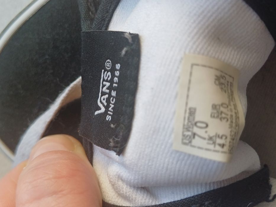 Vans trampki w kratę szachownica