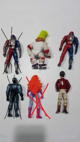 Vintage lote brinquedos harry potter - Vr Troopers - Trools - marvel