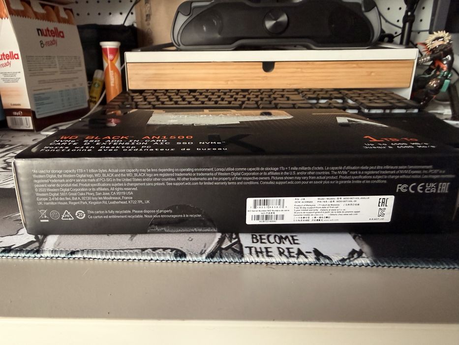 Nvme ssd 1tb WD_black