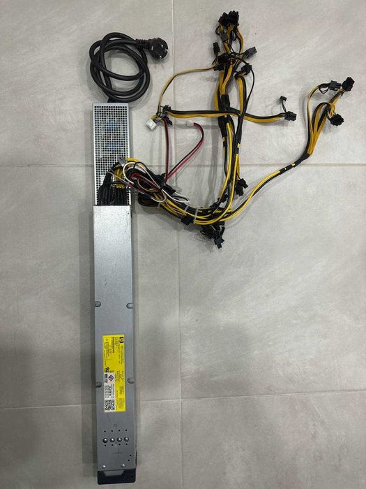 Серверный блок питания HP HSTNS-PR16 / 2400 W / с кабелями