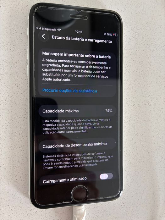 iPhone SE 2020 - em excelente estado conservação
