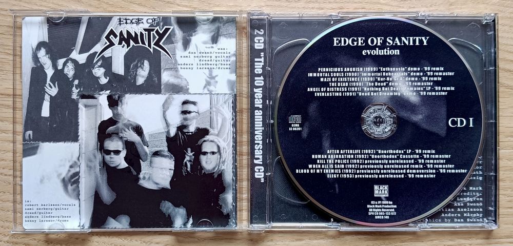 Edge Of Sanity - Evolution 2xCD Enhanced